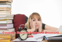 Creating a Balanced Schedule in University Life