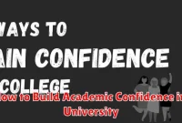 How to Build Academic Confidence in University