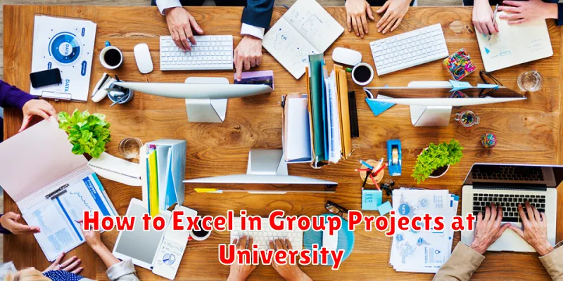 How to Excel in Group Projects at University
