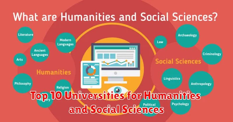 Top 10 Universities for Humanities and Social Sciences